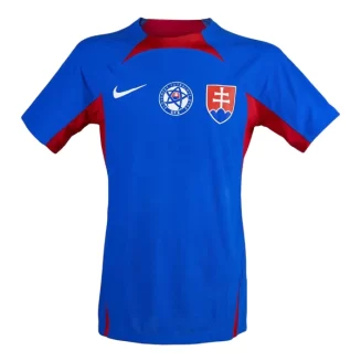 Slowakije Thuisshirt EK 2024 Voetbalshirts Korte Mouw