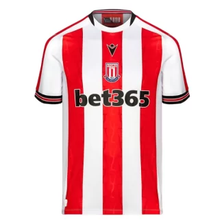 Stoke City FC Thuisshirt 2024-2025 Voetbalshirts Korte Mouw