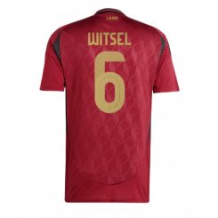 België Axel Witsel #6 Thuisshirt EK 2024 Voetbalshirts Korte Mouw