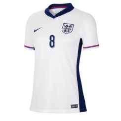 Dames Engeland Alexander-Arnold #8 Thuisshirt EK 2024 Voetbalshirts Korte Mouw-1