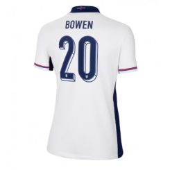 Dames Engeland Jarrod Bowen #20 Thuisshirt EK 2024 Voetbalshirts Korte Mouw