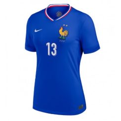 Dames Frankrijk Kante #13 Thuisshirt EK 2024 Voetbalshirts Korte Mouw-1