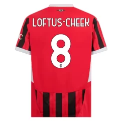 Goedkope AC Milan Ruben Loftus-Cheek #8 Thuisshirt 2024-2025 Korte Mouw Kopen