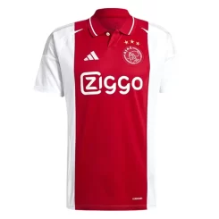 Goedkope Ajax Brian Brobbey #9 Thuisshirt 2024-2025 Korte Mouw Kopen-1