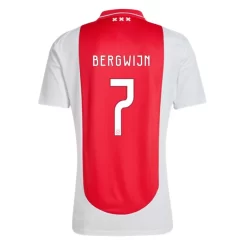 Goedkope Ajax Steven Bergwijn #7 Thuisshirt 2024-2025 Korte Mouw Kopen