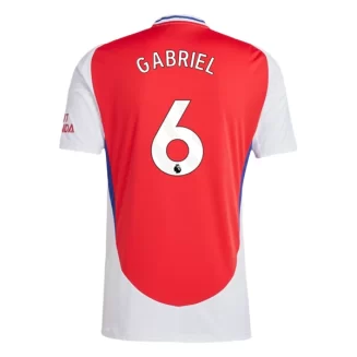 Goedkope Arsenal Gabriel Magalhaes #6 Thuisshirt 2024-2025 Korte Mouw Kopen