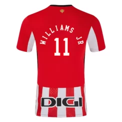 Goedkope Athletic Bilbao Williams JR #11 Thuisshirt 2024-2025 Korte Mouw Kopen