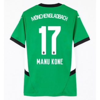 Goedkope Borussia Monchengladbach Manu Kone #17 Uitshirt 2024-2025 Voetbalshirts Korte Mouw Kopen