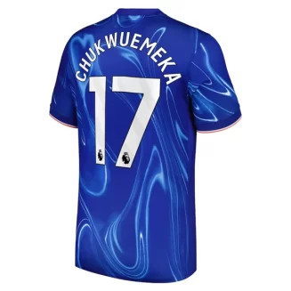 Goedkope Chelsea Carney Chukwuemeka #17 Thuisshirt 2024-2025 Korte Mouw Kopen