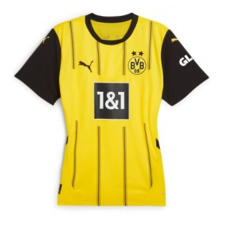 Goedkope Dames Borussia Dortmund Thuisshirt 2024-2025 Voetbalshirts Korte Mouw Kopen