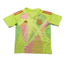 Goedkope Duitsland Keeper Uitshirt EK 2024 Voetbalshirts Korte Mouw Kopen