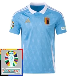 Goedkope EK 2024 België Uitshirt Korte Mouw Patch Kopen