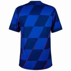 Goedkope EK 2024 Kroatië Uitshirt Korte Mouw Patch Kopen-1