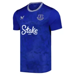 Goedkope Everton Ashley Young #18 Thuisshirt 2024-2025 Korte Mouw Kopen-1