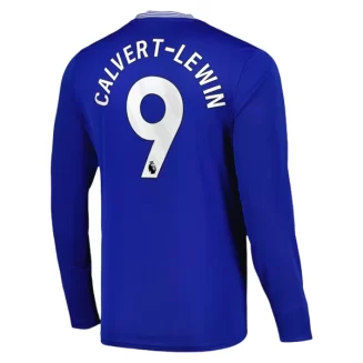 Goedkope Everton Dominic Calvert-Lewin #9 Thuisshirt 2024-2025 Lange Mouwen Kopen