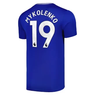 Goedkope Everton Vitaliy Mykolenko #19 Thuisshirt 2024-2025 Korte Mouw Kopen