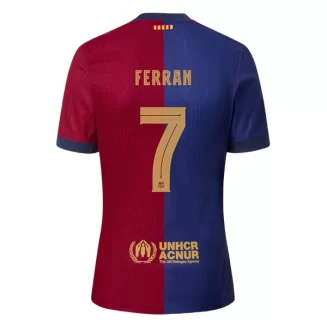 Goedkope FC Barcelona Ferran Torres #7 Thuisshirt 2024-2025 Korte Mouw Kopen