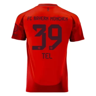 Goedkope FC Bayern München Mathys Tel #39 Thuisshirt 2024-2025 Korte Mouw Kopen