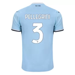 Goedkope Lazio Luca Pellegrini #3 Thuisshirt 2024-2025 Korte Mouw Kopen