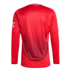 Goedkope Manchester United Thuisshirt 2024-2025 Lange Mouwen Kopen-1