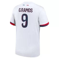 Goedkope Paris Saint-Germain Gonçalo Ramos #9 Uitshirt 2024-2025 Korte Mouw Kopen