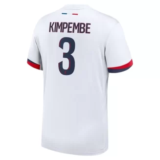 Goedkope Paris Saint-Germain Presnel Kimpembe #3 Uitshirt 2024-2025 Korte Mouw Kopen