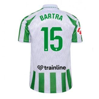 Goedkope Real Betis Marc Bartra #15 Thuisshirt 2024-2025 Voetbalshirts Korte Mouw Kopen