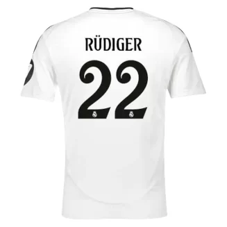 Goedkope Real Madrid Antonio Rudiger #22 Thuisshirt 2024-2025 Korte Mouw Kopen