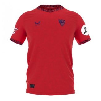 Goedkope Sevilla FC Uitshirt 2024-2025 Voetbalshirts Korte Mouw Kopen