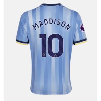 Goedkope Tottenham Hotspur James Maddison #10 Uitshirt 2024-2025 Voetbalshirts Korte Mouw Kopen