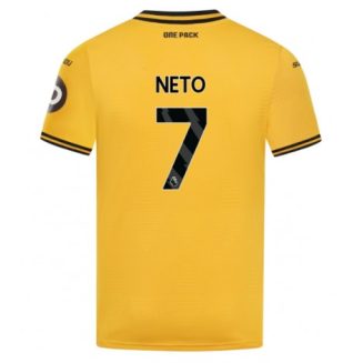 Goedkope Wolves Pedro Neto #7 Thuisshirt 2024-2025 Voetbalshirts Korte Mouw Kopen