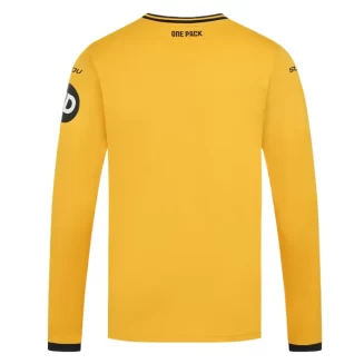 Goedkope Wolves Thuisshirt 2024-2025 Lange Mouwen Kopen