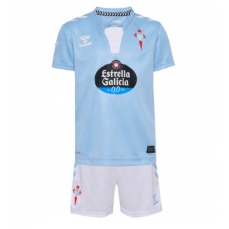 Kids Celta Vigo Thuisshirt 2024-2025 Voetbalshirts Korte Mouw (+ Korte broeken)