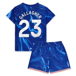 Kids Chelsea Gallagher #23 Thuisshirt 2024-2025 Korte Mouw (+ Korte broeken)