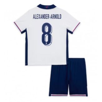 Kids Engeland Alexander-Arnold #8 Thuisshirt EK 2024 Voetbalshirts Korte Mouw (+ Korte broeken)