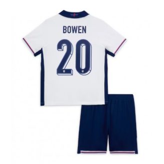 Kids Engeland Jarrod Bowen #20 Thuisshirt EK 2024 Voetbalshirts Korte Mouw (+ Korte broeken)