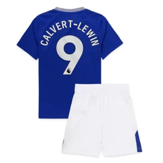 Kids Everton Dominic Calvert-Lewin #9 Thuisshirt 2024-2025 Korte Mouw (+ Korte broeken)