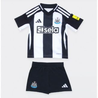 Kids Newcastle United Thuisshirt 2024-2025 Korte Mouw (+ Korte broeken)