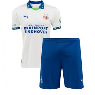 Kids PSV Eindhoven Derde Shirt 2024-2025 Voetbalshirts Korte Mouw (+ Korte broeken)