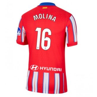 Kopen Atletico Madrid Nahuel Molina #16 Thuisshirt 2024-2025 Korte Mouw