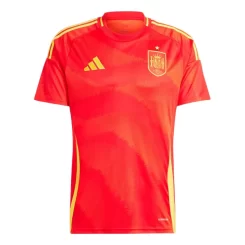 Kopen Spanje Thuisshirt EK 2024 Dani Olmo #10 Voetbalshirts Korte Mouw-1