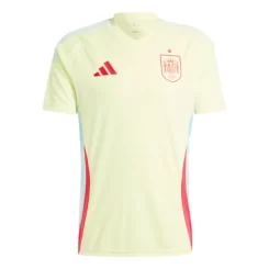 Kopen Spanje Uitshirt EK 2024 Dani Olmo #10 Voetbalshirts Korte Mouw-1