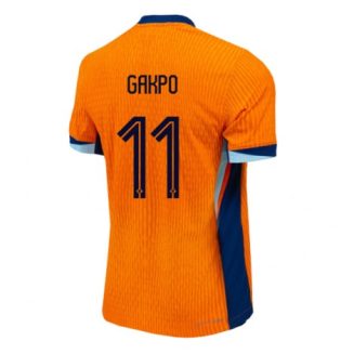 Nederland Cody Gakpo #11 Thuisshirt EK 2024 Voetbalshirts Korte Mouw