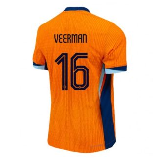 Nederland Joey Veerman #16 Thuisshirt EK 2024 Voetbalshirts Korte Mouw