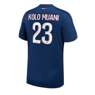 Paris Saint-Germain Randal Kolo Muani #23 Thuisshirt 2024-25 Voetbalshirts Korte Mouw