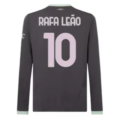 Kopen AC Milan Rafael Leao #10 Derde Shirt 2024-2025 Lange Mouwen