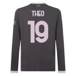 Kopen AC Milan Theo Hernandez #19 Derde Shirt 2024-2025 Lange Mouwen