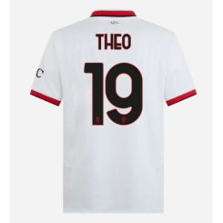 Kopen AC Milan Theo Hernandez #19 Uitshirt 2024-2025 Korte Mouw