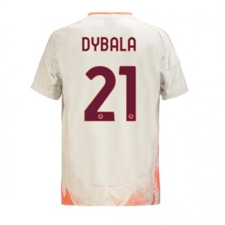 Kopen AS Roma Paulo Dybala #21 Uitshirt 2024-2025 Korte Mouw