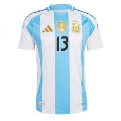 Kopen Argentinië Cristian Romero #13 Thuisshirt Copa América 2024 Korte Mouw-1